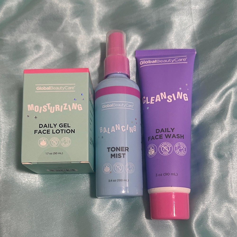 GlobalBeautyCare Moisturizing Daily Gel Face Lotion - Mint Green